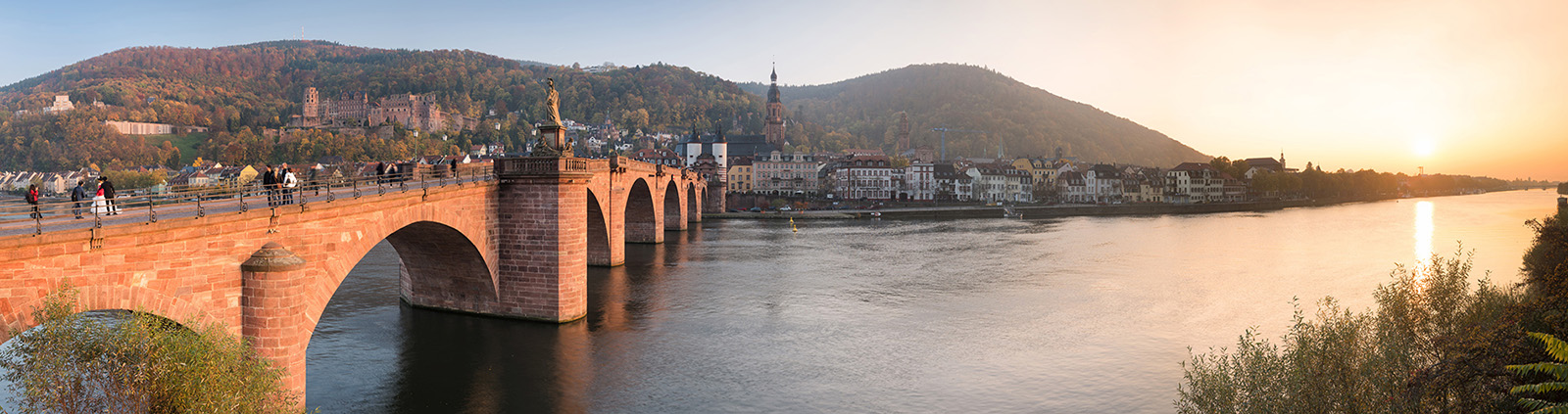 Heidelberg - Ansicht Altstadt